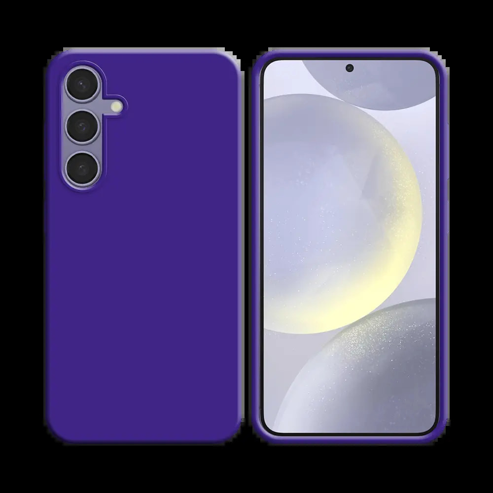 Coque silicone Samsung Galaxy S24 Plus 5G - Mauve