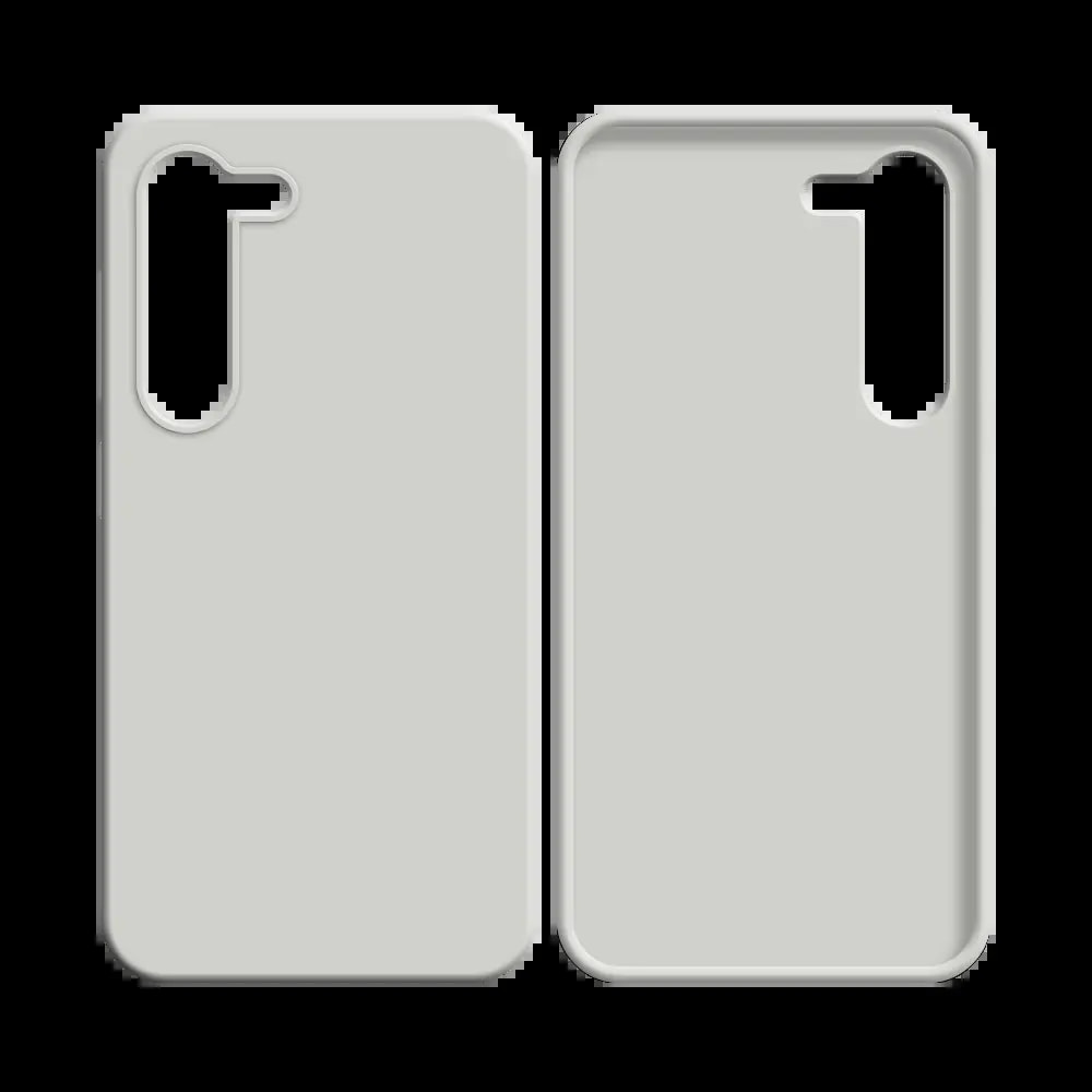 Coque silicone Samsung Galaxy S23 Plus 5G - Blanc - Vue 2