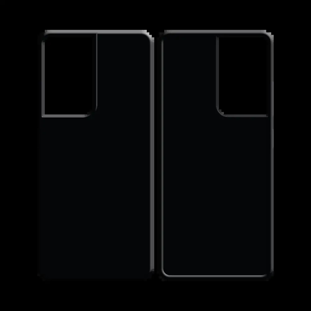 Coque silicone Samsung Galaxy S21 Ultra 5G - Noir - Vue 2