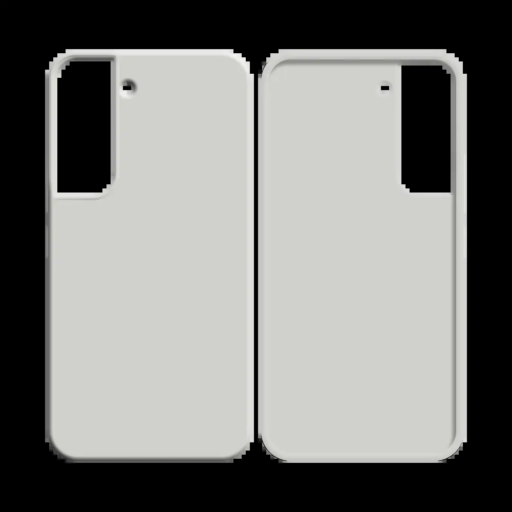 Coque silicone Samsung Galaxy S21 Plus 5G - Blanc - Vue 2