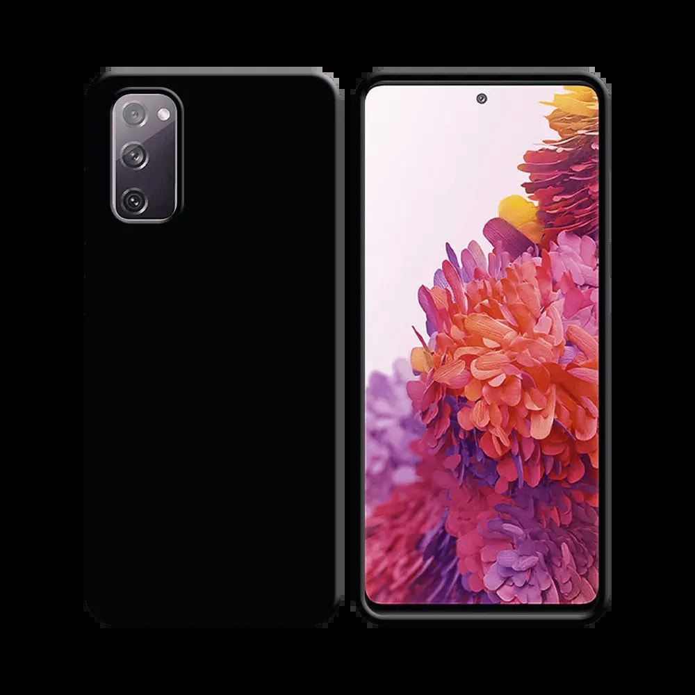 Coque silicone Samsung Galaxy S20 FE - Noir