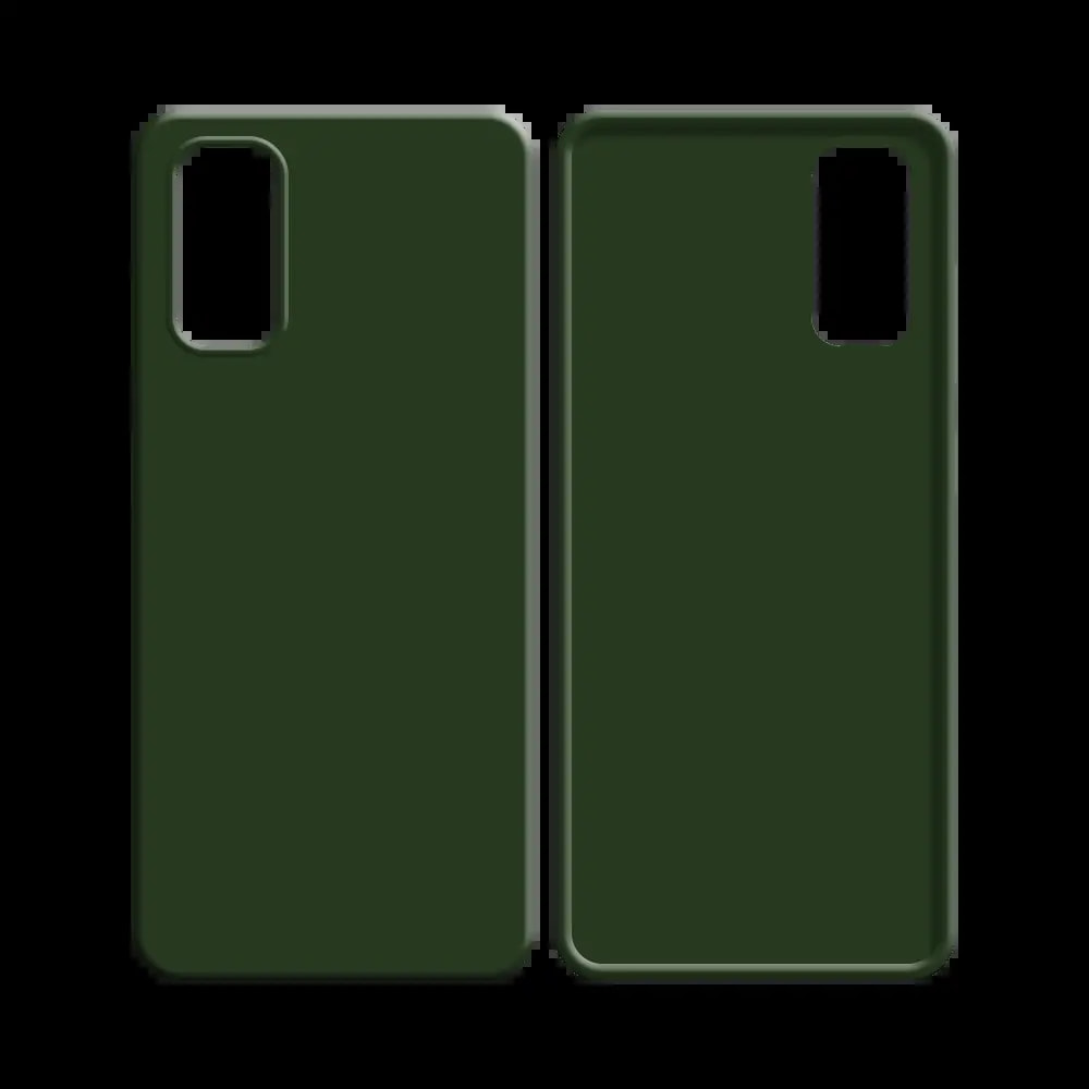 Coque silicone Samsung Galaxy S20 FE - Vert Foncé - Vue 2