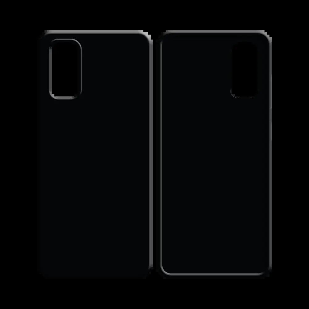 Coque silicone Samsung Galaxy S20 - Noir - Vue 2