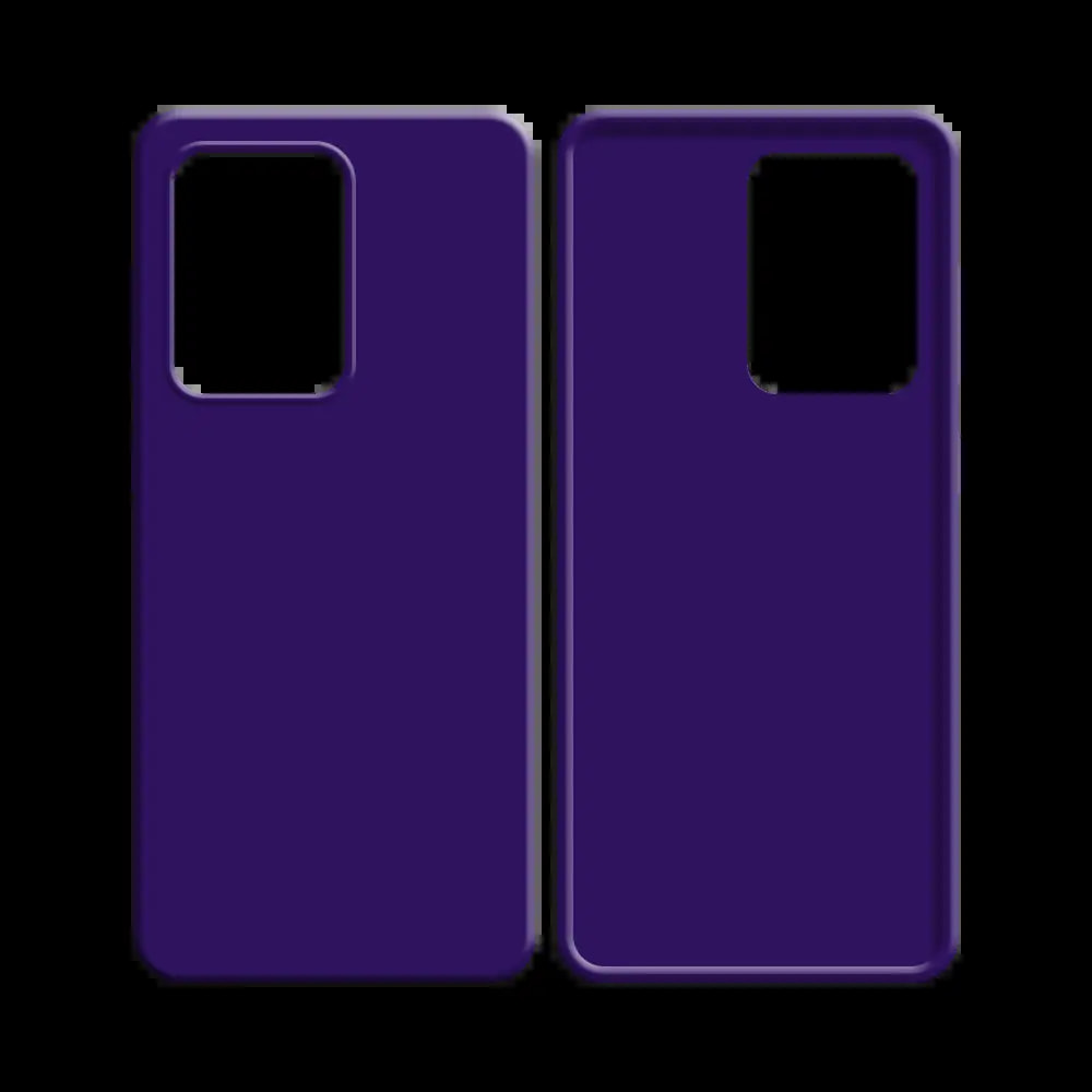 Coque silicone Samsung Galaxy S20 Ultra - Mauve - Vue 2