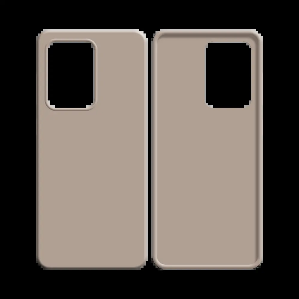 Coque silicone Samsung Galaxy S20 Ultra - Rose Gold - Vue 2