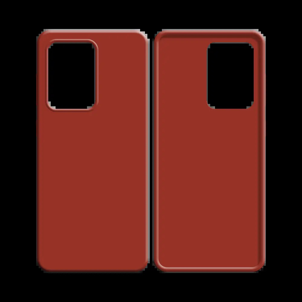 Coque silicone Samsung Galaxy S20 Ultra - Rouge - Vue 2