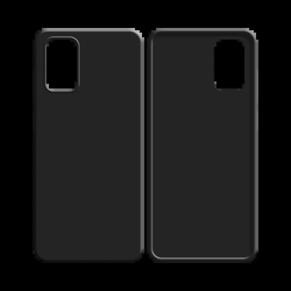 Coque silicone Samsung Galaxy A23 - Noir - Vue 2