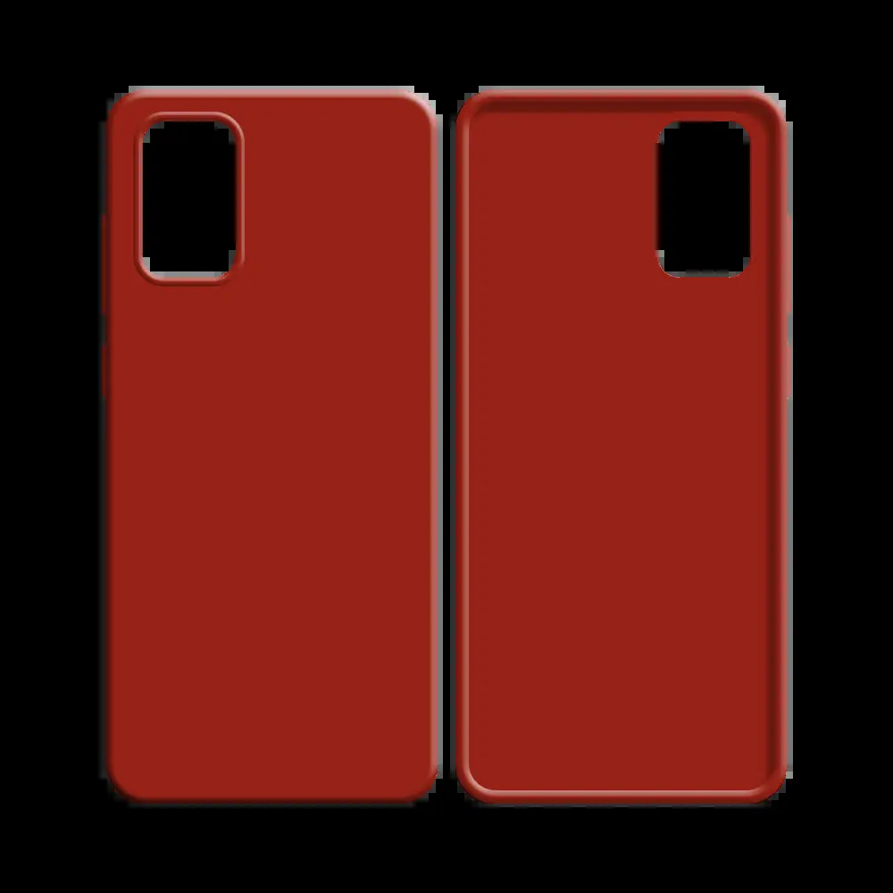 Coque silicone Samsung Galaxy A52 / A52s 5G - Rouge - Vue 2