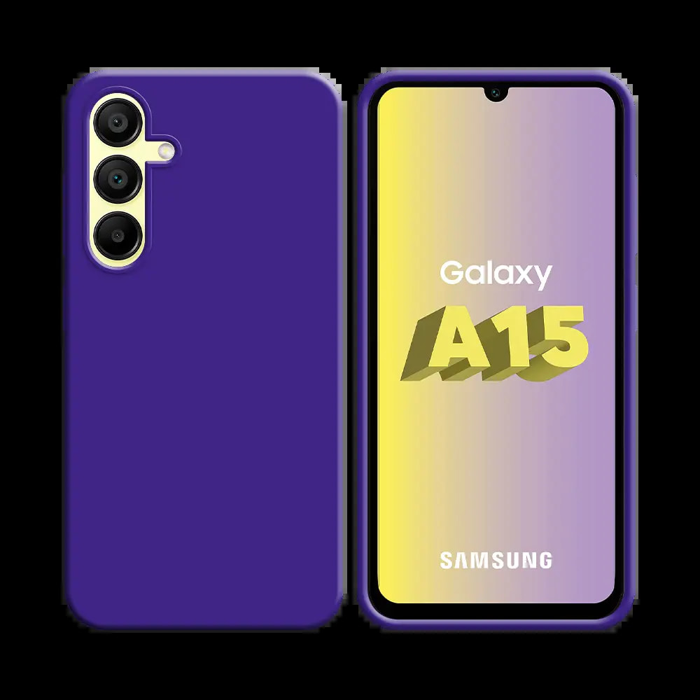 Coque silicone Samsung Galaxy A15 5G - Mauve