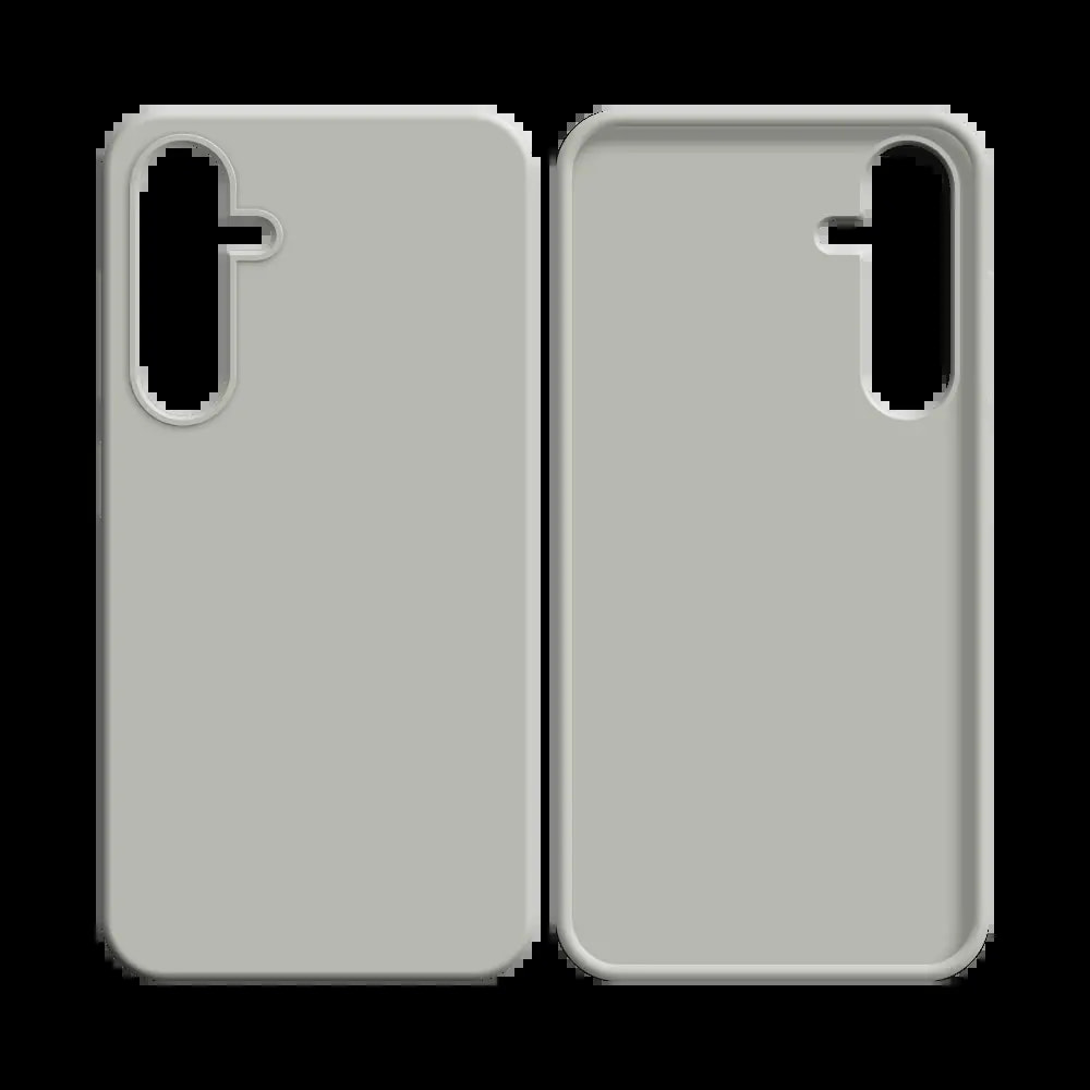 Coque silicone Samsung Galaxy A24 4G - Blanc - Vue 2