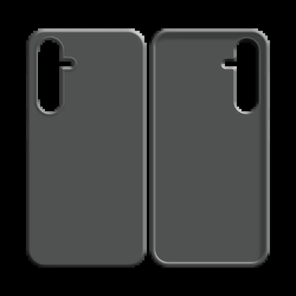 Coque silicone Samsung Galaxy A24 4G - Gris - Vue 2