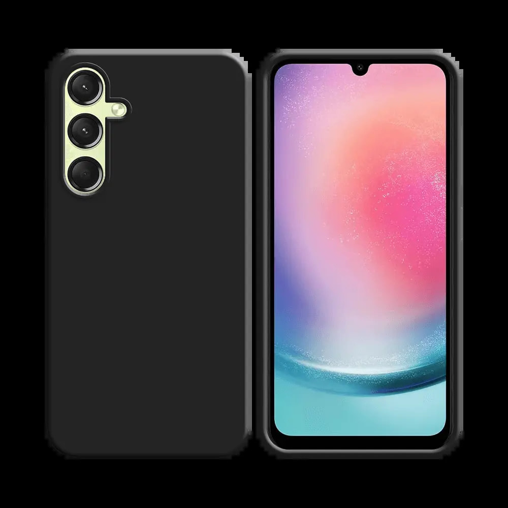 Coque silicone Samsung Galaxy A24 4G - Noir