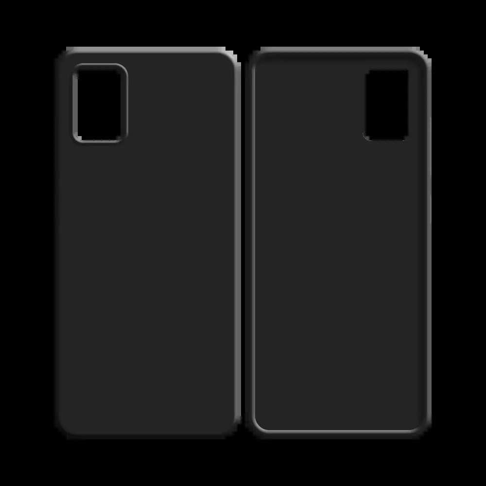 Coque silicone Samsung Galaxy A51 - Noir - Vue 2