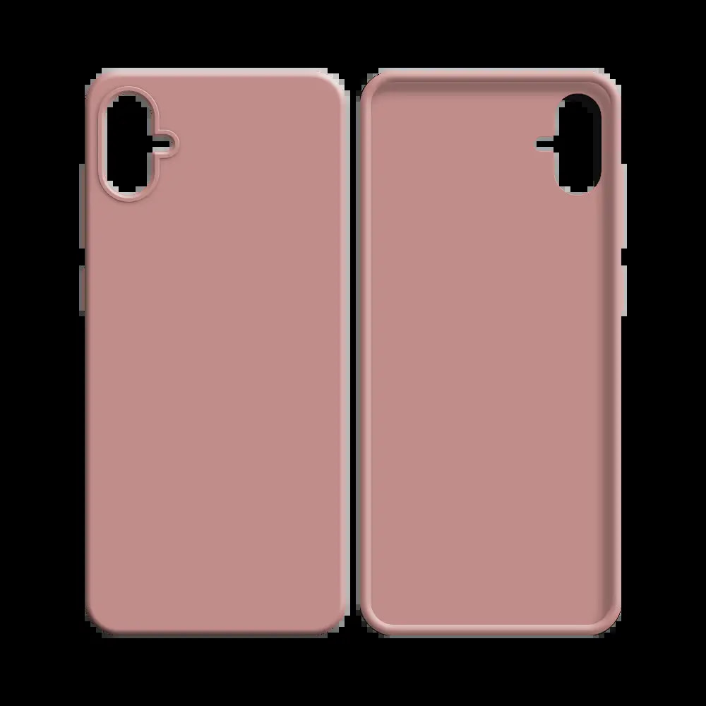 Coque silicone Samsung Galaxy A05 - Rose - Vue 2