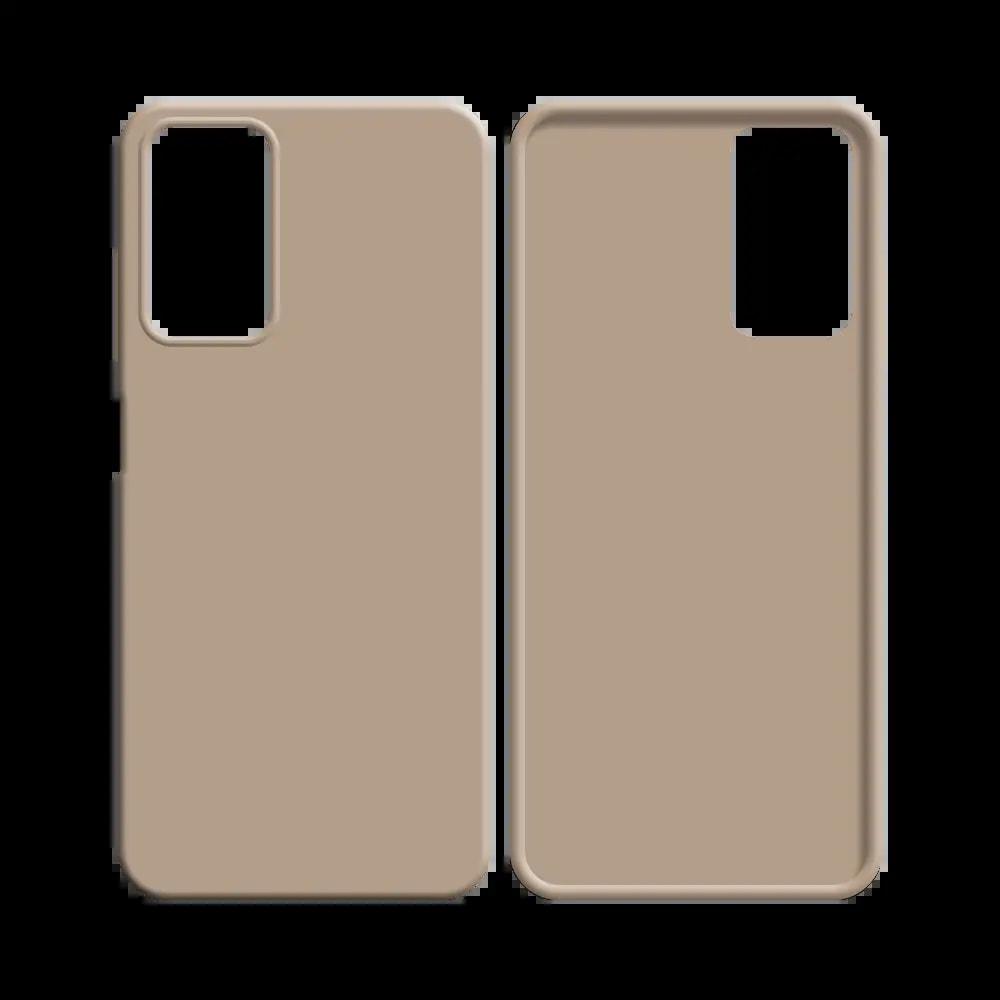 Coque silicone Samsung Galaxy A03s - Rose Gold - Vue 2