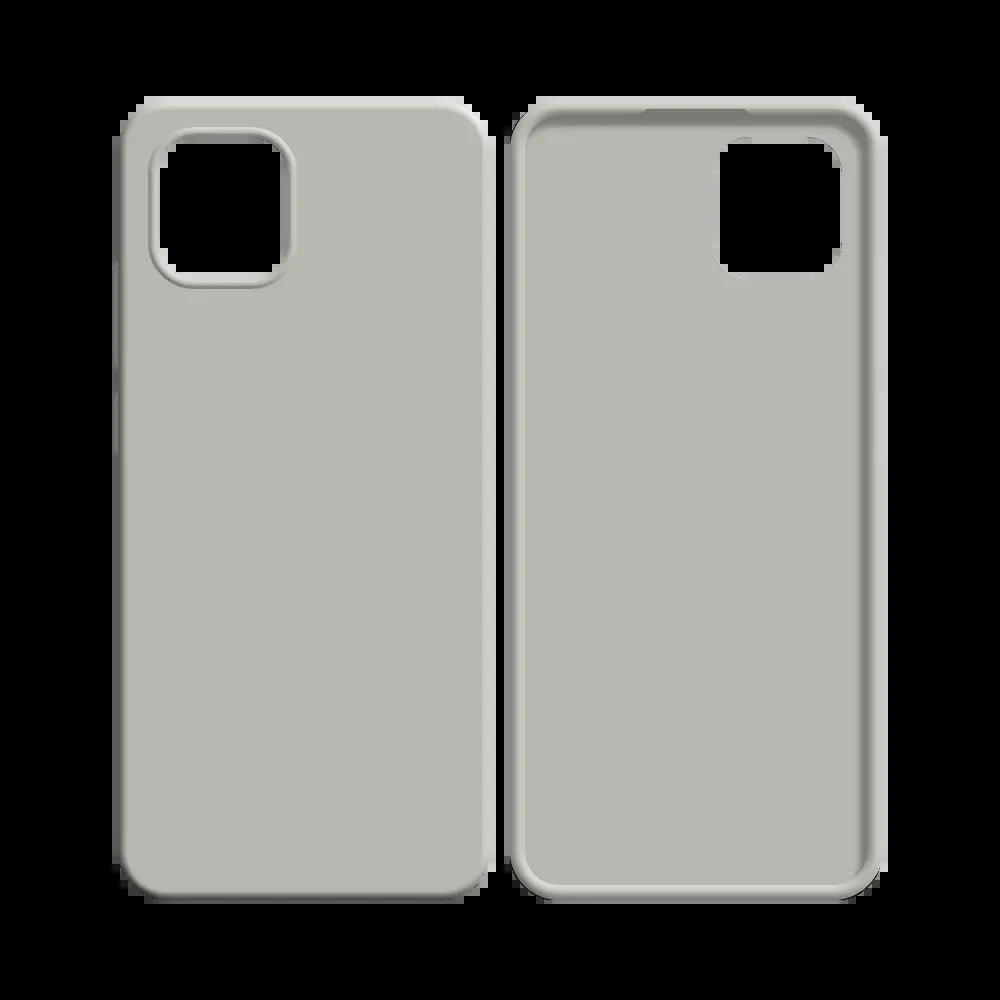Coque silicone Samsung Galaxy A03 - Blanc - Vue 2