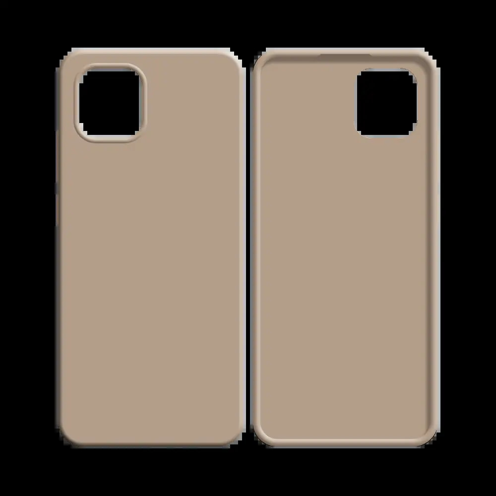 Coque silicone Samsung Galaxy A03 - Rose Gold - Vue 2