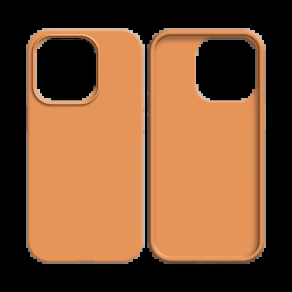Coque silicone iPhone 11 Pro - Corail - Vue 2