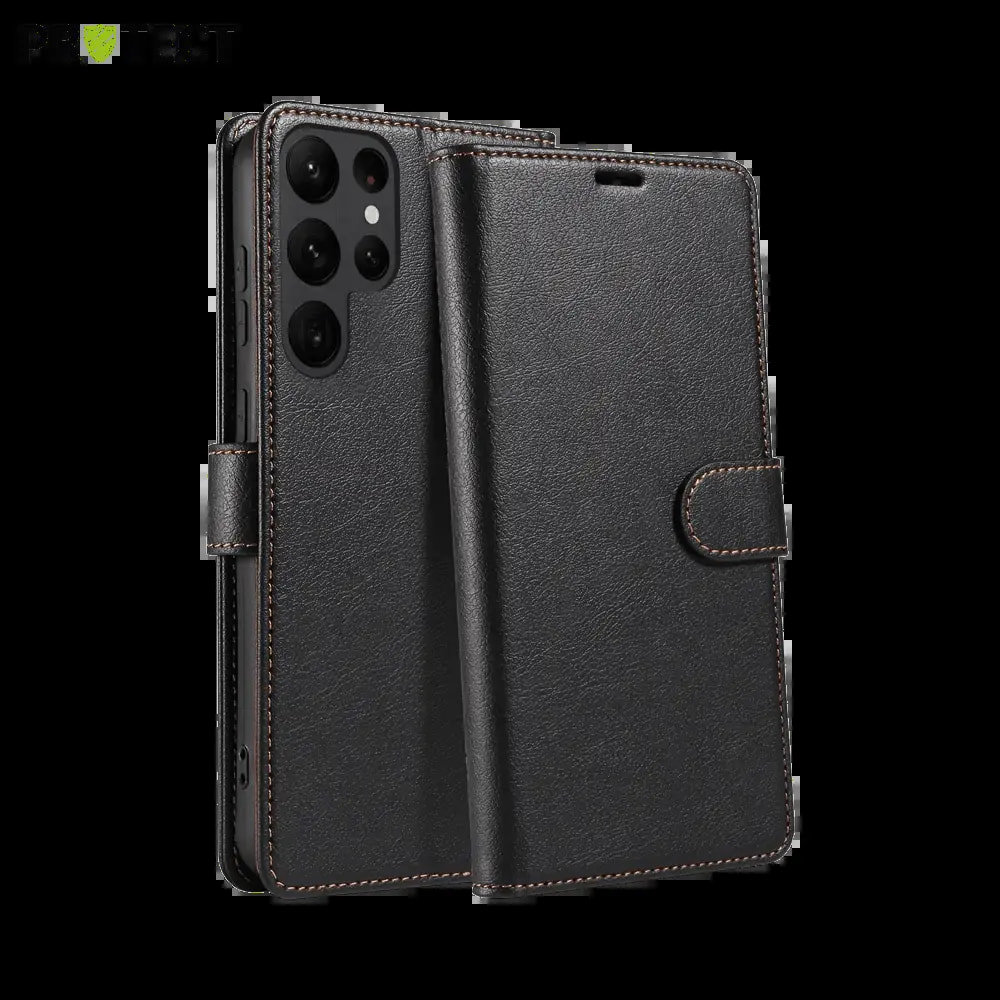 Housse folio anti-RFID Samsung Galaxy S21 Ultra 5G – PROTECT IP011 Noir