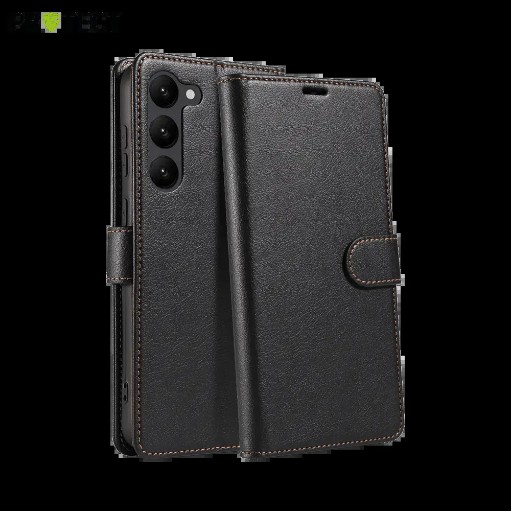 Housse folio anti-RFID Samsung Galaxy S21+ – PROTECT IP011 Noir