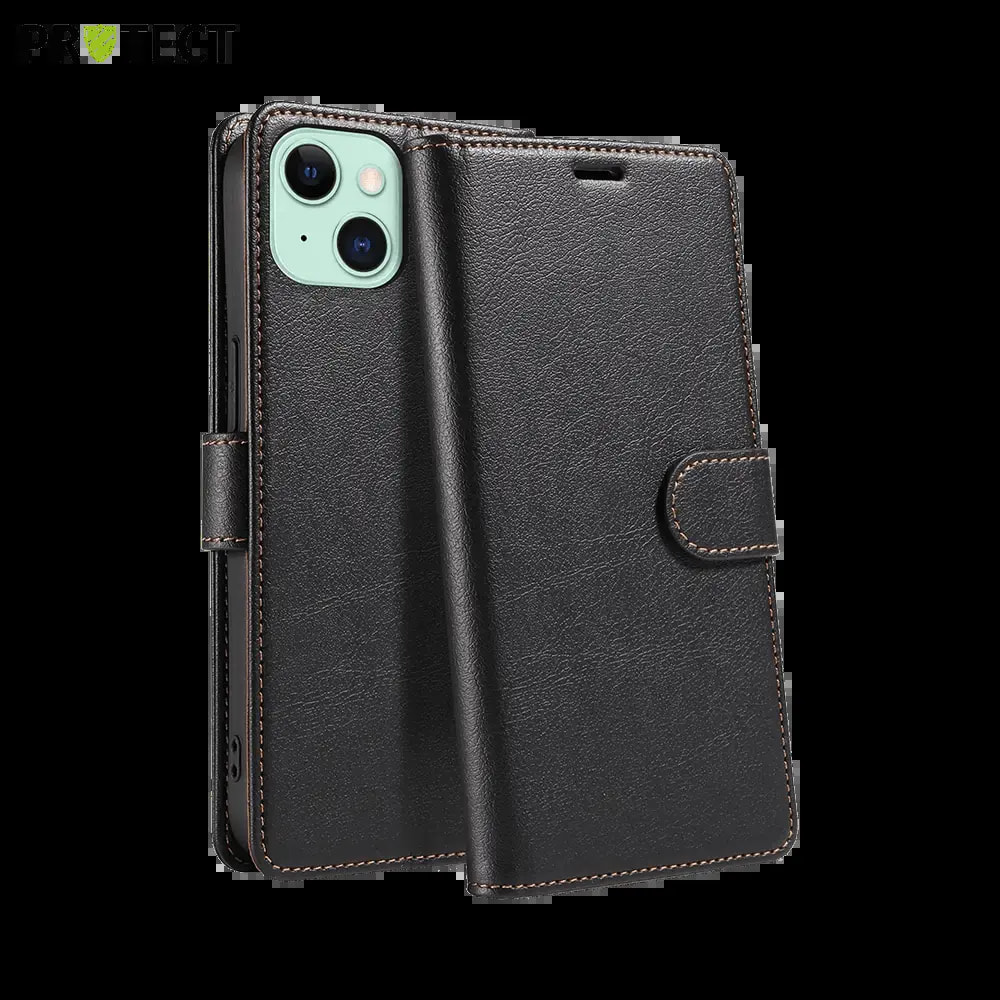 Housse folio anti-RFID iPhone 15 – PROTECT IP011 Noir