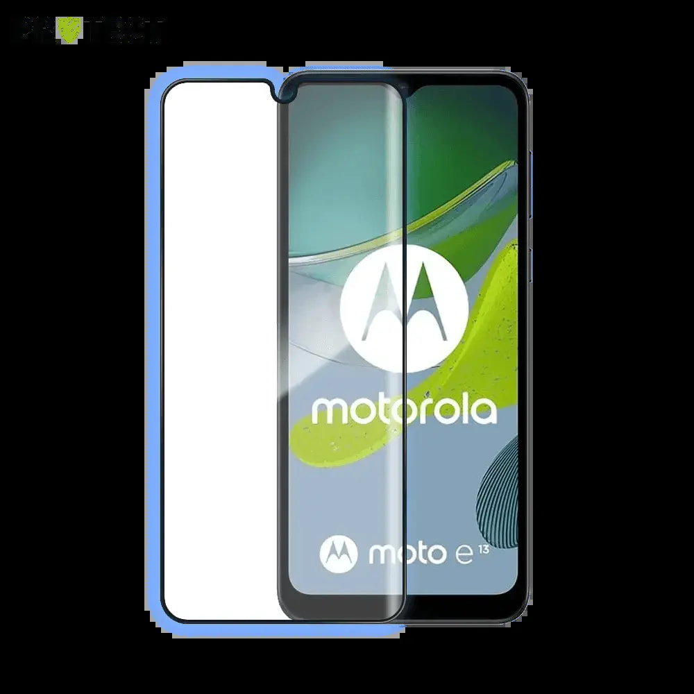 Verre trempé intégral Motorola moto e13 protection écran 9H - PROTECT Noir
