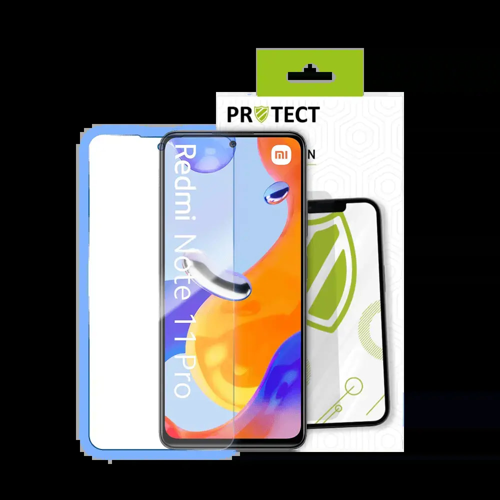 Verre trempé Xiaomi Redmi Note 11 Pro 4G / Redmi Note 11 Pro 5G - PROTECT Transparent - Vue 2