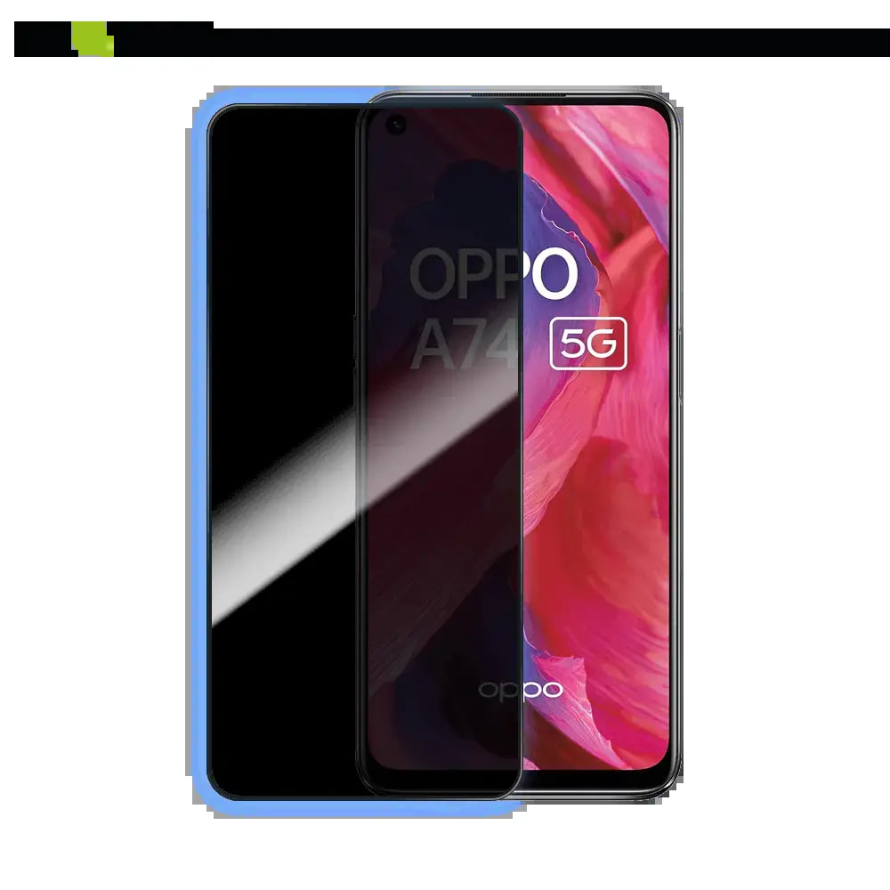 Verre trempé anti-espions OPPO A74 5G protection écran 9H - PROTECT Transparent
