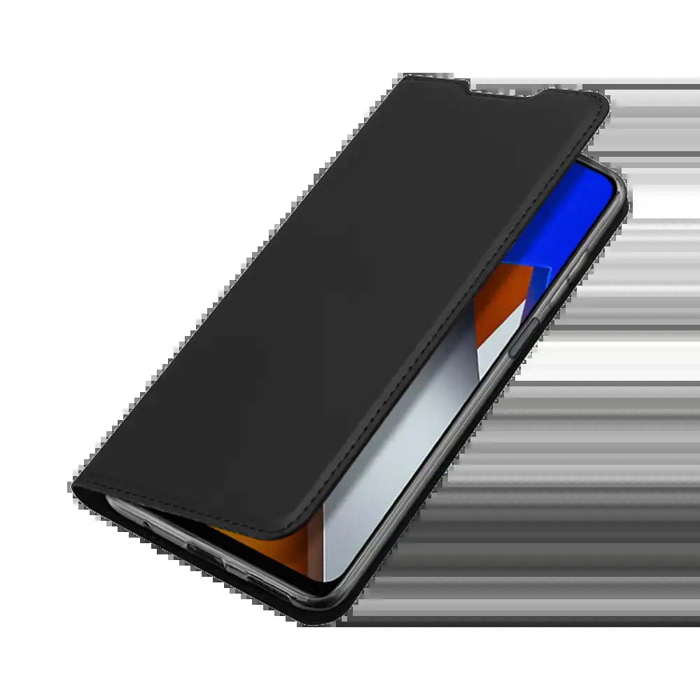 Housse folio Xiaomi Poco M4 Pro porte-carte – Dux Ducis Skin Pro Noir - Vue 3