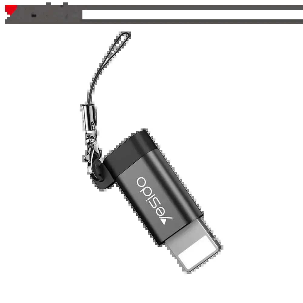 Adaptateur OTG Micro USB femelle vers Lightning mâle - charge et données - Yesido GS05