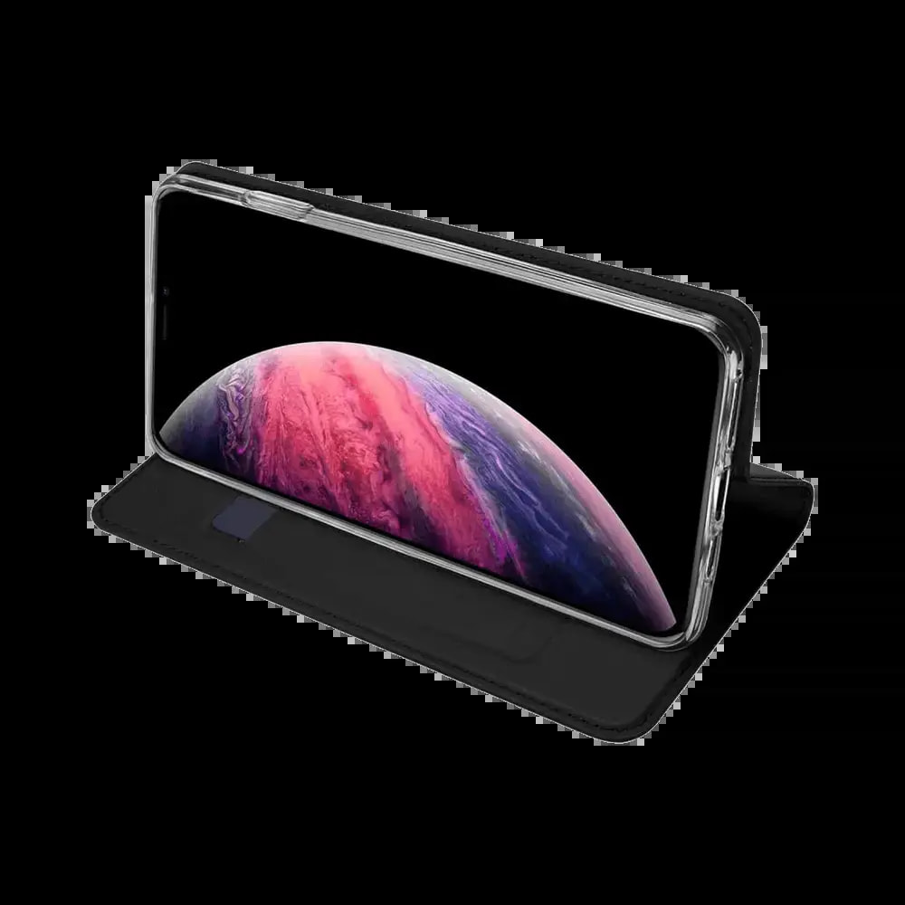 Housse folio iPhone 11 porte-carte – Dux Ducis Skin Pro Noir - Vue 3