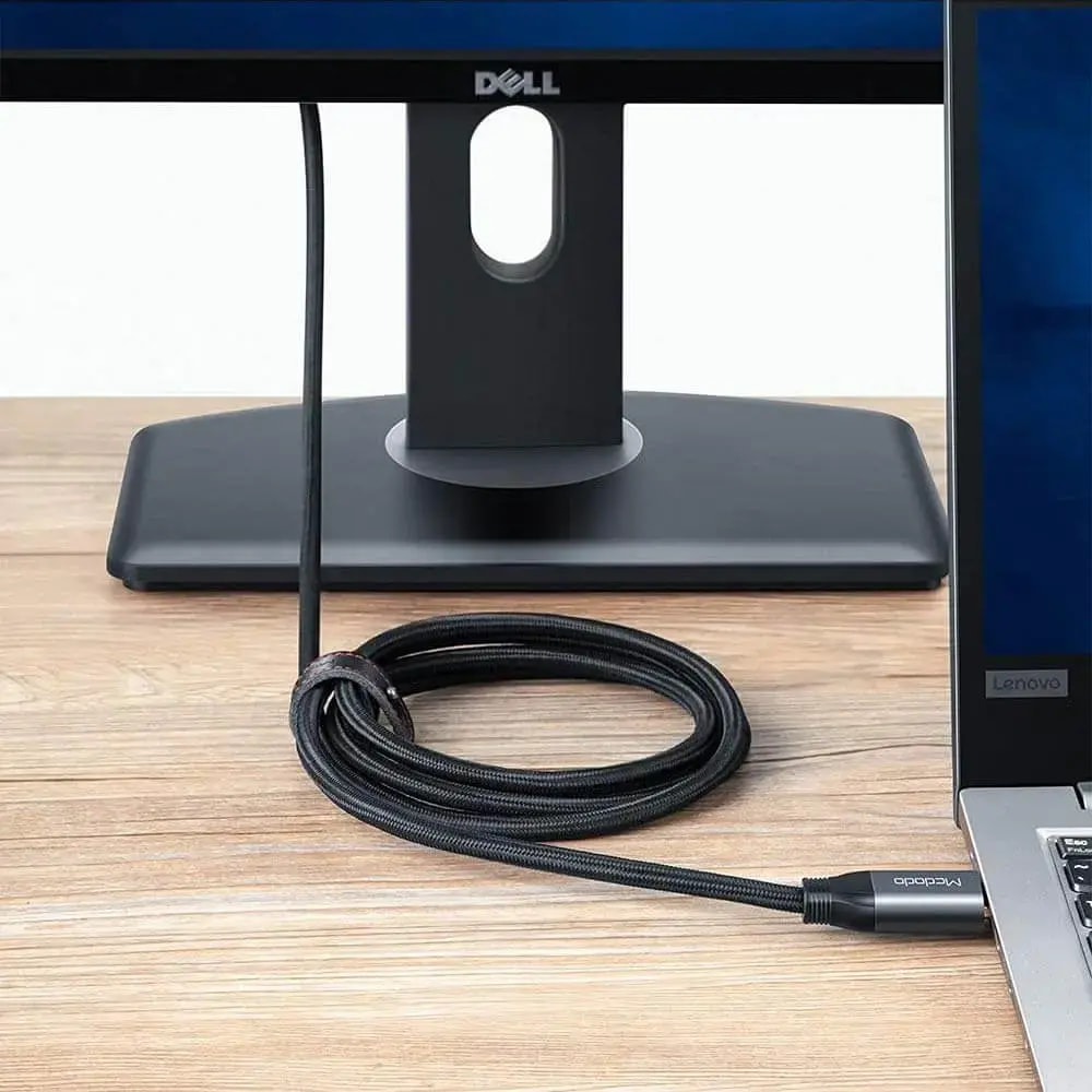 Câble HDMI vers VGA 1080p unidirectionnel (2m) – Mcdodo CA-7770 Noir - Vue 4