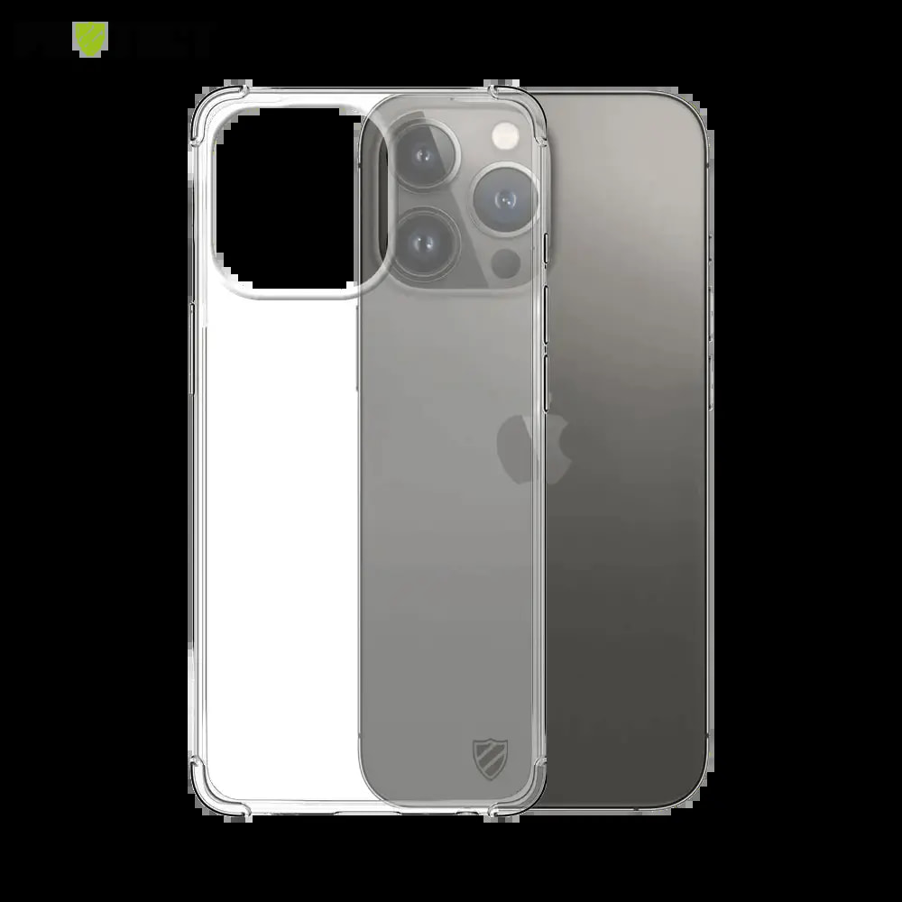 Coque antichoc renforcée transparente iPhone 13 Pro Max - silicone PROTECT