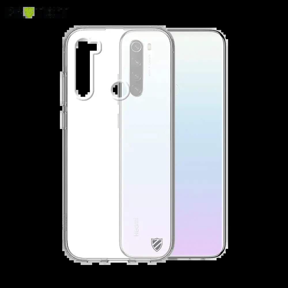 Coque antichoc renforcée silicone Xiaomi Redmi Note 8T PROTECT - Transparent