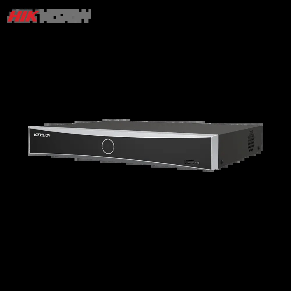 NVR Hikvision AcuSense 4K enregistreur intelligent 4 canaux PoE - Noir