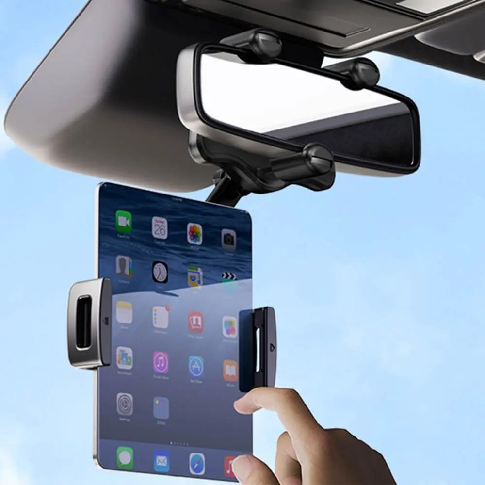 Support smartphone pour voiture - Yesido C196 Noir - Vue 4