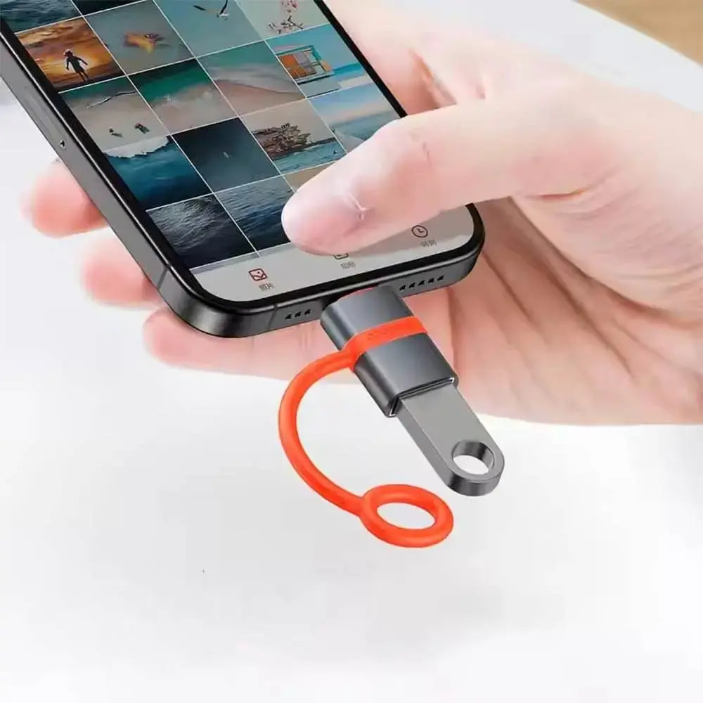 Adaptateur OTG USB femelle vers USB-C mâle Mcdodo OT-3810 Noir - Vue 2