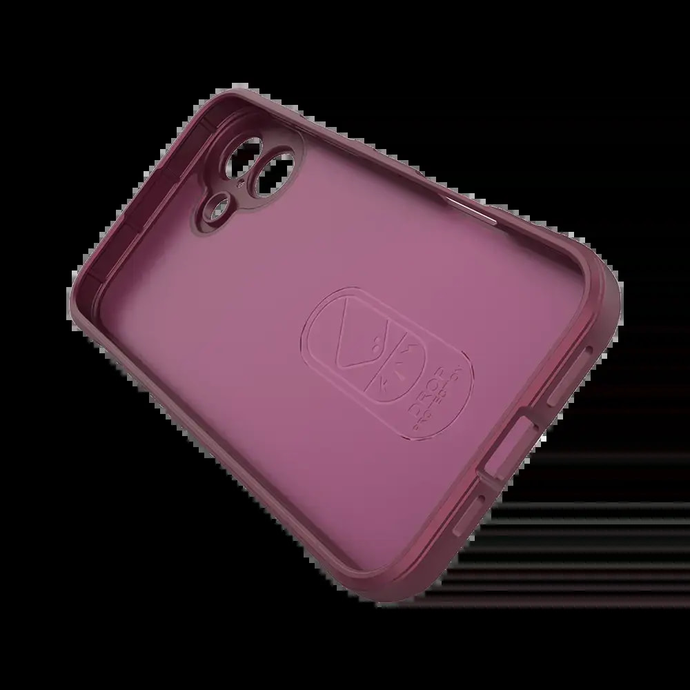 Coque de protection iPhone 16 Plus antichoc renforcée - PROTECT IX008 Prune - Vue 4