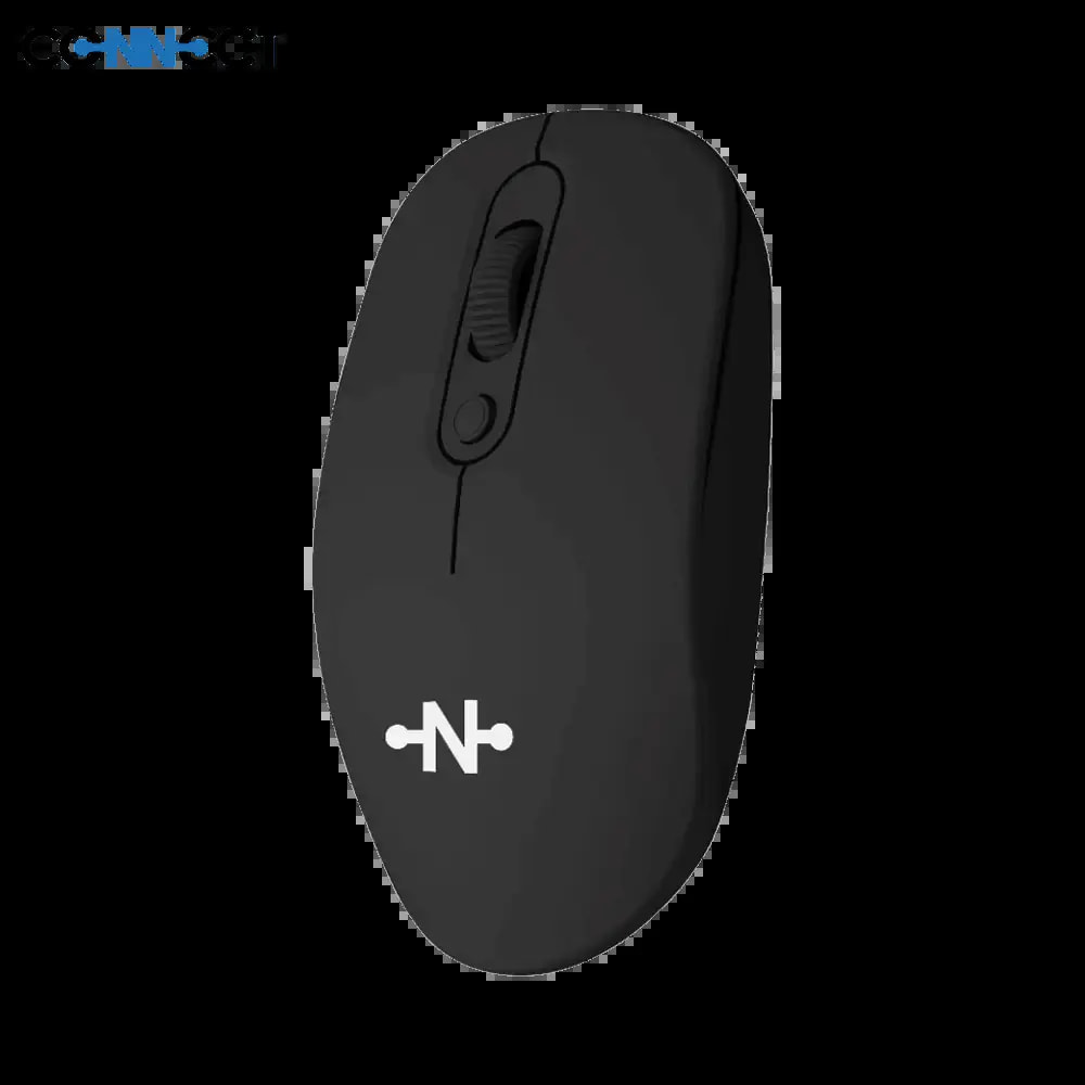 Souris sans fil silencieuse avec DPI ajustable - CONNECT Noir