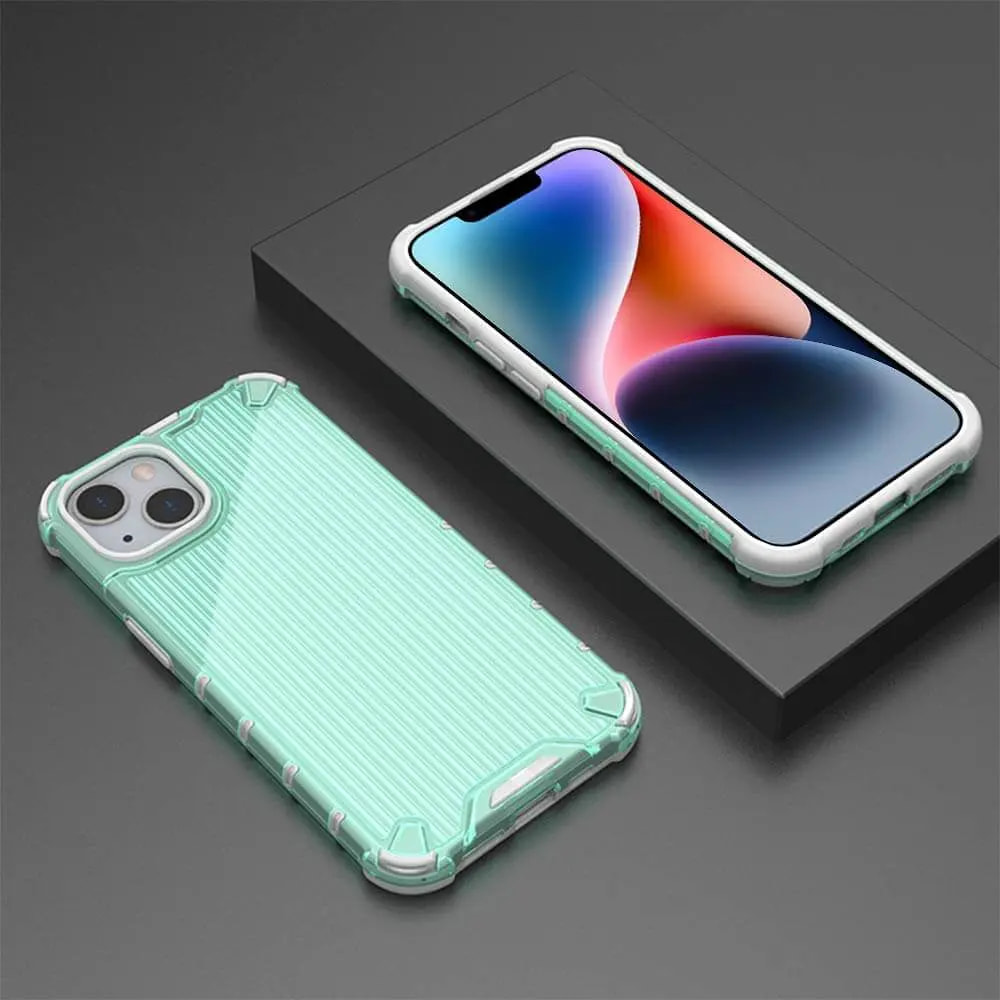 Coque de protection iPhone 14 Plus anti-chocs - PROTECT IX006 Vert - Vue 4