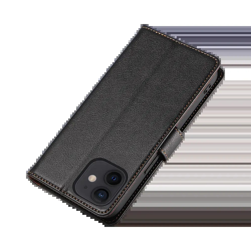 Housse folio anti-RFID iPhone 12 mini – PROTECT IP011 Noir - Vue 6