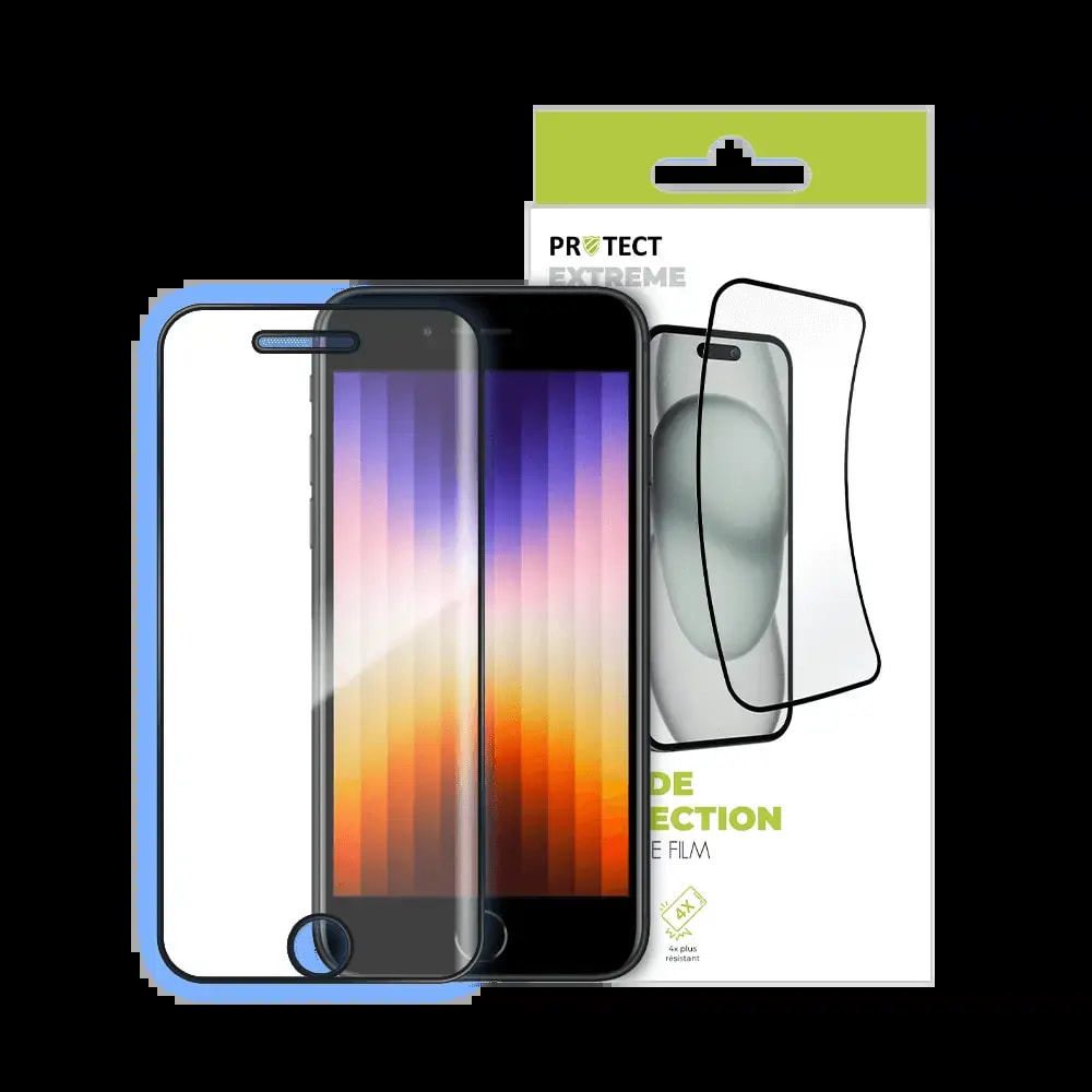 Film de protection extrême iPhone 6 / 6S / 7 / 8 / SE (2nd Gen) / SE (3e Gen) - PROTECT Transparent - Vue 3