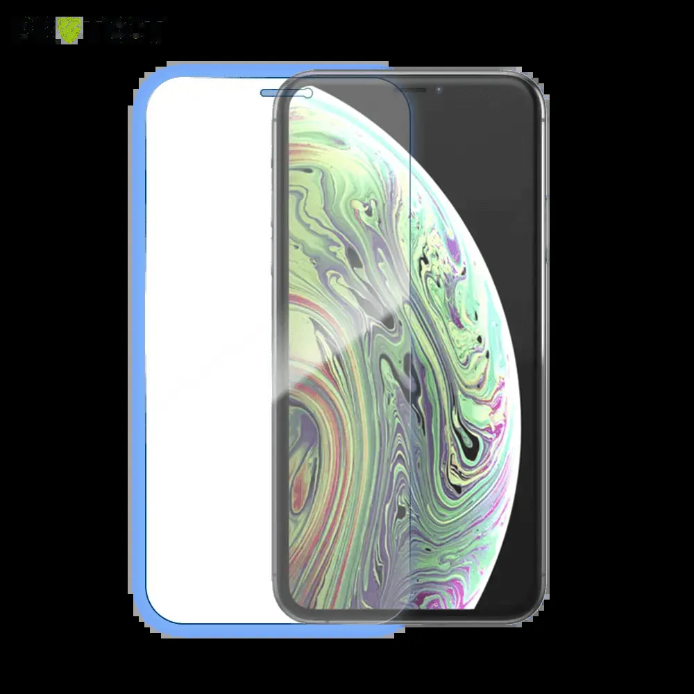Verre trempé 9H – protection écran compatible Apple iPhone 11 Pro / X / XS – PROTECT Transparent