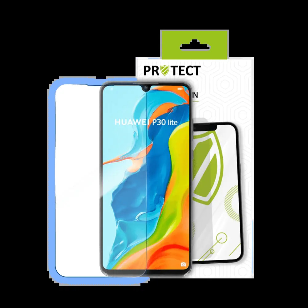 Verre trempé Huawei P30 Lite protection écran 9H - PROTECT Transparent - Vue 2