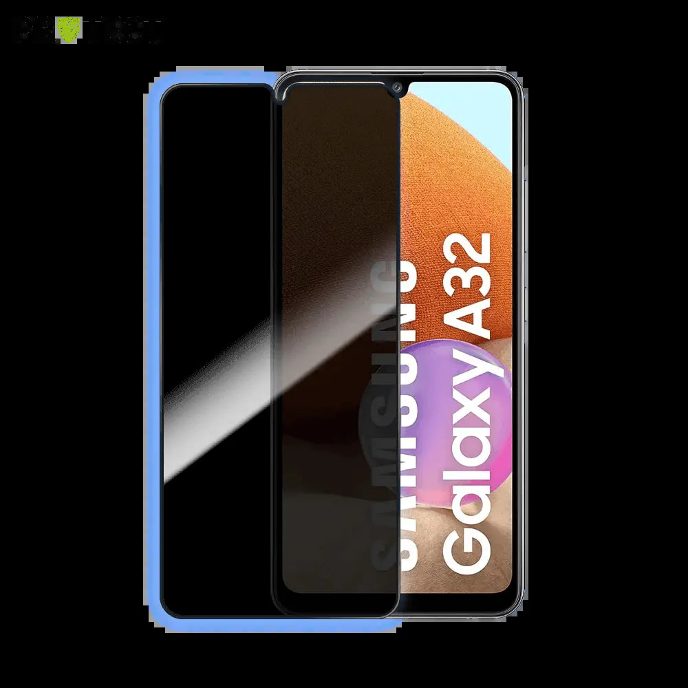 Verre trempé anti-espions Samsung Galaxy A32 4G protection écran 9H - PROTECT Transparent