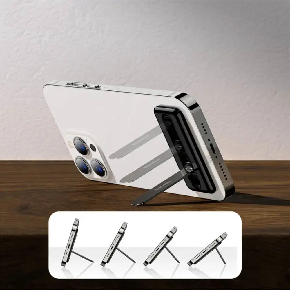 Support pour Smartphone Baseus Pliable Noir - Vue 3
