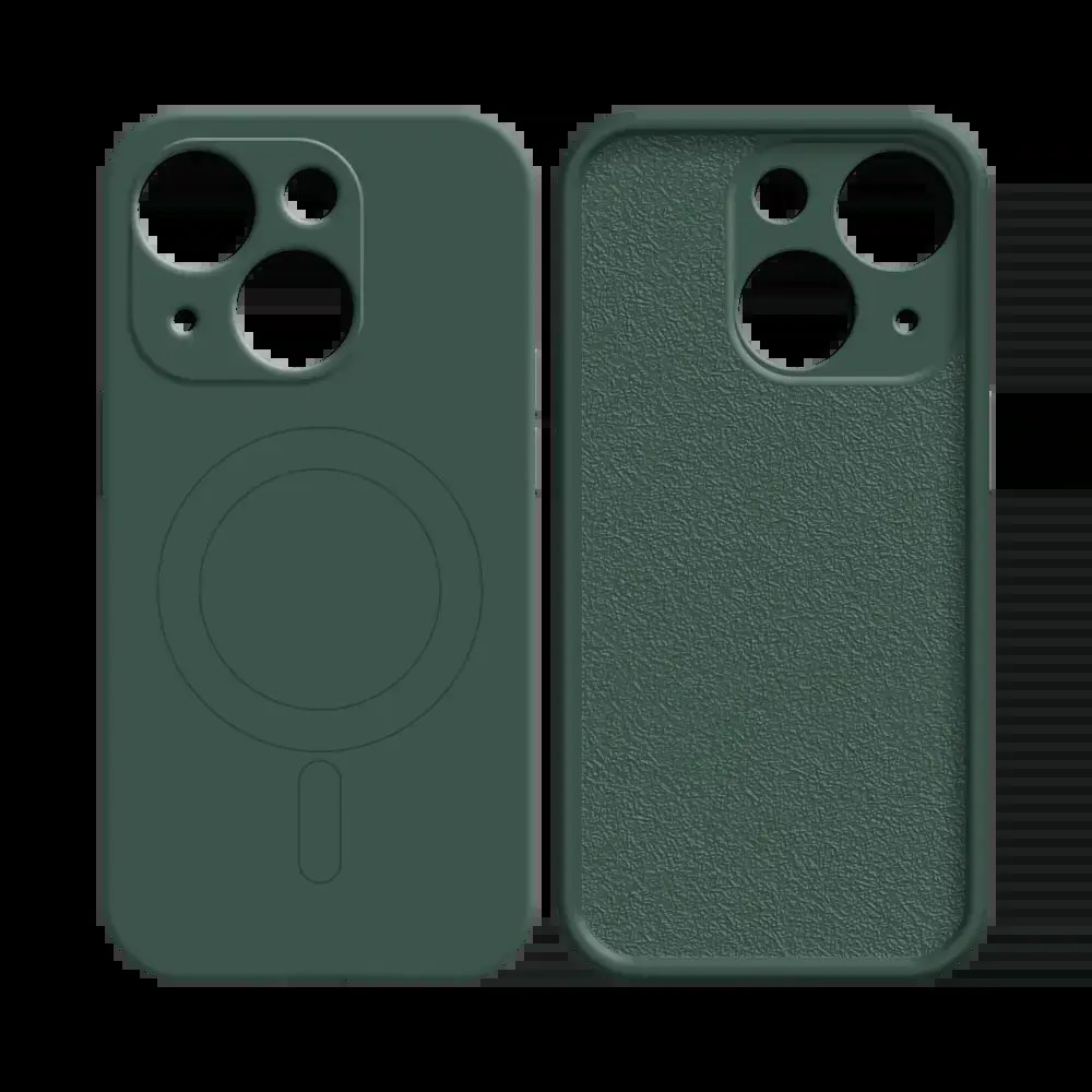 Coque de Protection PROTECT IZ001 pour Apple iPhone 13 Mini MagSafe Vert Foncé - Vue 2