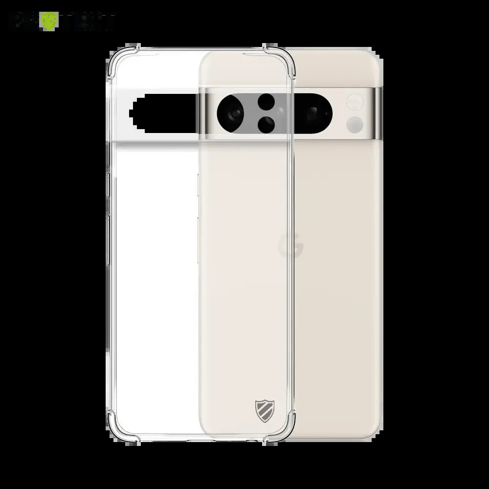 Coque antichoc renforcée transparente Google Pixel 8 Pro - silicone PROTECT