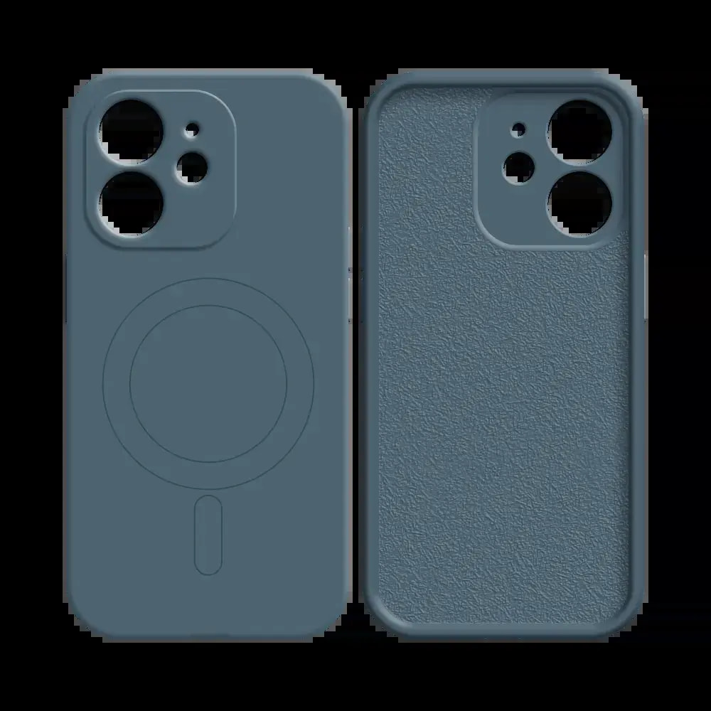 Coque de Protection PROTECT IZ001 pour Apple iPhone 12 MagSafe Bleu - Vue 2