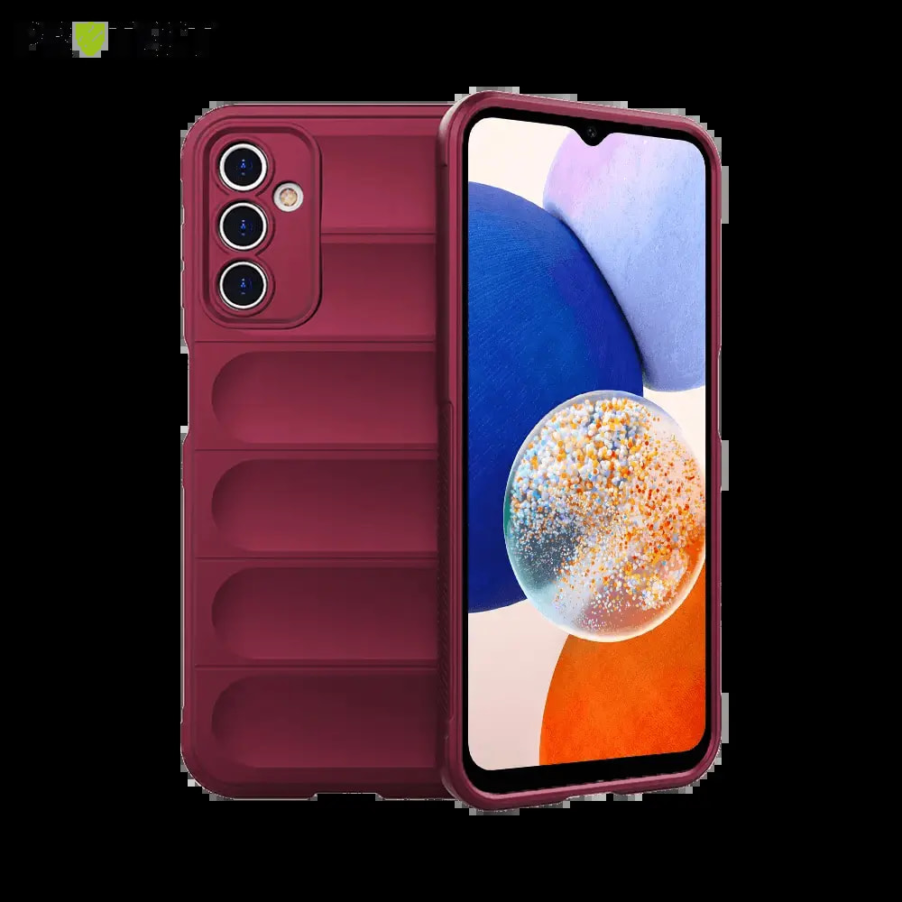 Coque de protection antichoc renforcée Samsung Galaxy A14 5G - PROTECT IX008 Prune
